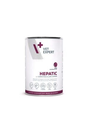 Dieta umeda pentru caini Vet Expert Hepatic Dog, 400 g