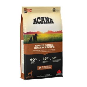 ACANA Dog Adult Large Breed, Pui, hrană uscată fără cereale câini 11.4kg