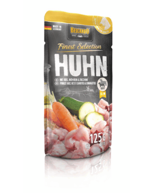 BELCANDO Finest Selection hrana umeda caini adulti, cu pui si orez 125 g