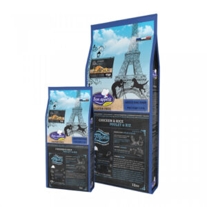 Bon Appetit Adult Dog Food, hrana completa super-premium cu pui si orez, hipoalergenica, fara gluten, 12 kg