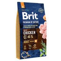 Brit Premium by Nature Adult M, hrana uscata pentru caini adulti de talie medie, 8 kg