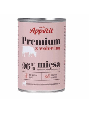 COMFY APPETIT PREMIUM Hrana caine adult, cu vita 400 g