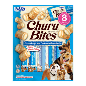 Churu Bites Recompense pentru Caini cu Pui si Branza