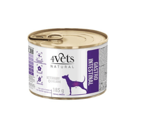Dieta veterinara pentru caini cu afectiuni digestive si dereglari intestinale, 4VetS GASTRO INTESTINAL, 185 g