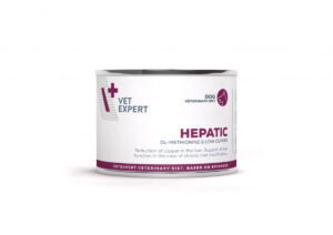 Hrana dietetica umeda pentru caini cu afectiuni hepatice Vet Expert Hepatic Dog, 200 g