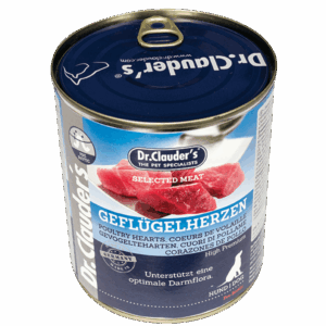 Dr. Clauder s Selected Meat Inimi de Pui, 800 g