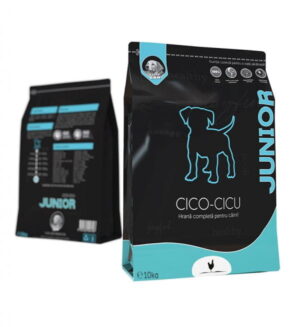 EXTRU-CAN Cico-Cicu Junior Maxi, Pui, hrană uscată câini junior, 10kg 10kg