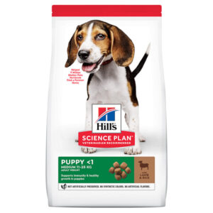 Hrana caini Hill’s SP Canine Puppy Medium Lamb and Rice 2.5 kg 2.5kg