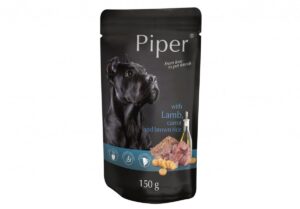 Hrana umeda Piper Adult, Miel, Morcovi si Orez brun, 150 g