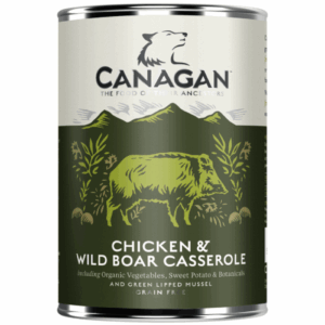 Hrana umeda pentru caini Canagan Dog Pui&Mistret 400g