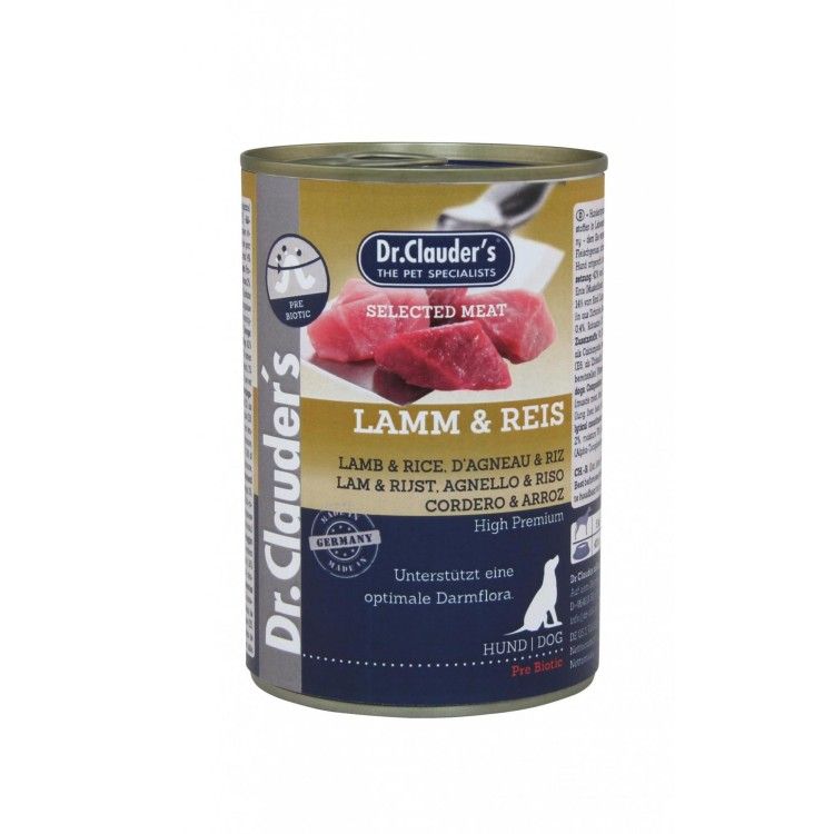 Hrana umeda pentru caini, Dr. Clauder`s Dog Selected MEAT - MIEL SI OREZ