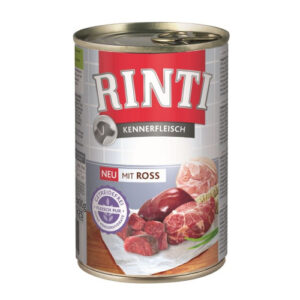 Hrana umeda pentru caini Rinti cu cal 400 g