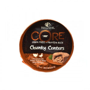 Hrana umeda pentru caini Wellness Core cu curcan rata si cartof dulce 170 g