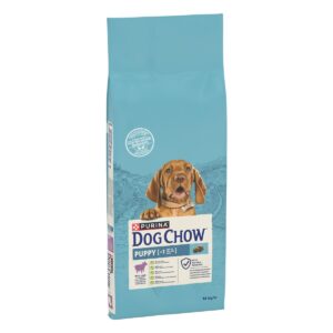 Hrana uscata pentru caini Dog Chow Junior, Miel 14kg