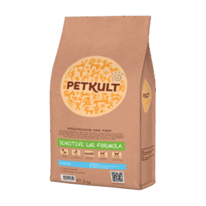 Hrana uscata pentru caini Petkult Sensitive Starter cu miel si orez 2 kg