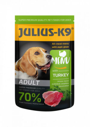 Julius K9 Dog – Hrana umeda super-premium – Curcan – 125g