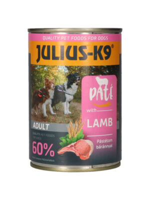 Julius K9 Dog – Pate cu miel – 400g