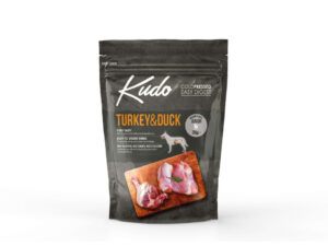 Kudo Junior Mediu-Maxi – Hrana uscata, presata la rece – Curcan si Rata – 3kg