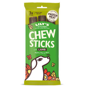 Lily’s Kitchen Chew Sticks with Lamb for Dogs 3 x 120 g