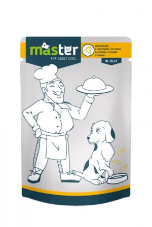 Master Adult – Hrana umeda profesionala – Pui – 80g