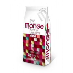 Monge Breeder Natural Superpremium Starter Mini – Pui si Orez – 15kg