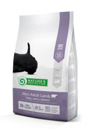Nature’s Protection Dog Mini Adult, miel, hrana uscata pentru caini adulti de talie mica, 7.5 kg