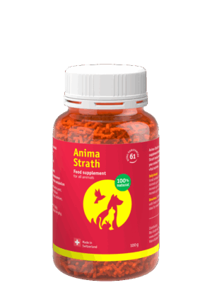 Nutraceutic natural pentru toate animalele Anima-Strath, Granule, 100 g