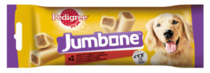 Pedigree Jumbone batoane pentru caini de talie medie, cu aroma de vita si pasare 180g