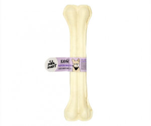 Recompensa os clasic din piele de vita alb – 25 cm