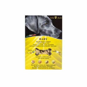 Recompense crocante pentru caini, ROLLS ROCKY BABY, biscuiti traditionali, 300g