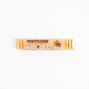 Recompense crocante pentru caini ROLLS ROCKY PAWTISSERIE MACAROONS, Orange 50g