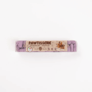 Recompense crocante pentru caini ROLLS ROCKY PAWTISSERIE MINIATURE HEARTS, purple, 8 kg