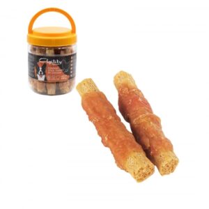 Recompense delicioase pentru caini Agility, Carne de Pui si Cod infasurata, 400g – Termen scurt 9-2025