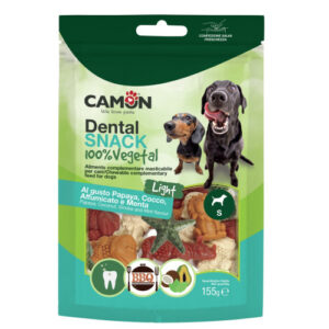 Recompense pentru caini Camon AnimalVeg Light cu 4 arome 155 gr