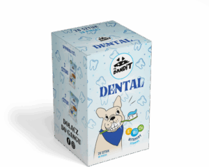 Recompense pentru caini Mr. Bandit DENTAL STICKS, 28 buc