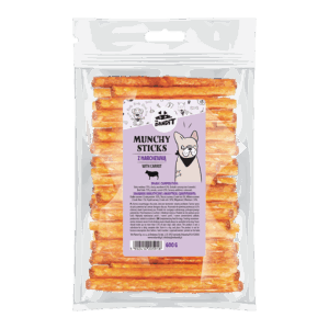 Recompense pentru caini Mr. Bandit Munchy Sticks, cu morcov, 600g
