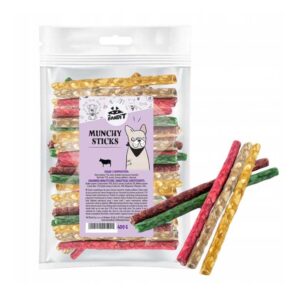 Recompense pentru caini Mr. Bandit Munchy Sticks, mediu, 600g