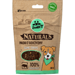 Recompense pentru caini Mr. Bandit Natural, vanat, 80g