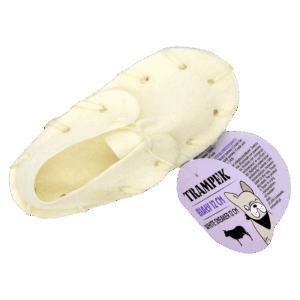 Recompense pentru caini Mr. Bandit White sneaker, 12 cm