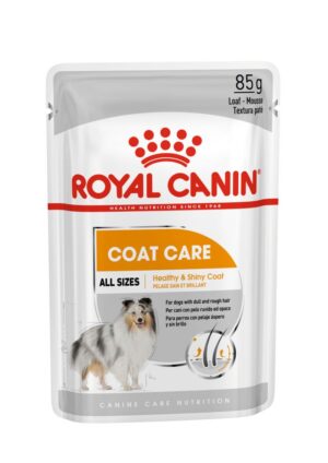 Royal Canin Coat Care Adult hrana umeda caine, blana sanatoasa si lucioasa (pate) 85g