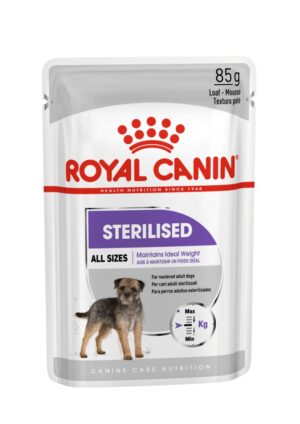 Royal Canin Sterilised Adult hrana umeda caine sterilizat (pate) 85g
