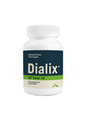 Supliment dietetic complet pentru managementul struvitilor si al afectiunilor tractului urinar inferior DIALIX UT Forte 10, VetNova, 45 tabs
