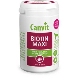 Supliment nutritiv pentru câini Canvit Biotin Maxi Hair & Skin 230 gr