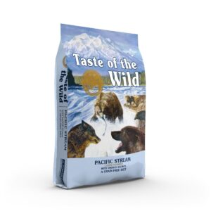 TASTE OF THE WILD Pacific Stream, Somon, hrană uscată fără cereale câini 12.2kg