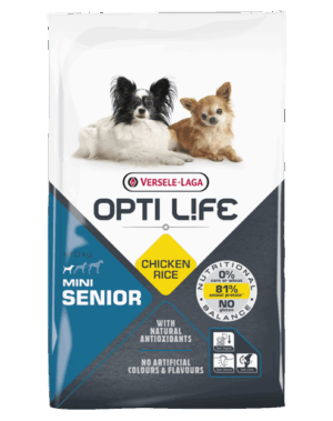 VERSELE-LAGA Opti Life Senior Mini hrana uscata pentru caini seniori de talie mica 7,5 kg