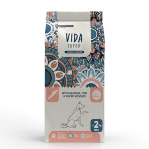 Vida Super with Salmon, Fish & Super Veggies Adult Dog Medium & Large Breed 2 kg