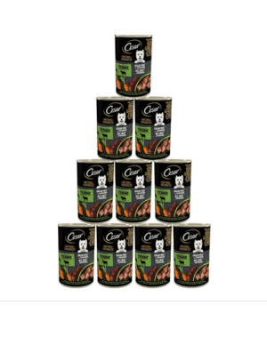 CESAR Hrana umeda pentru caini adulti, cu pui, igname si afine 12x400g