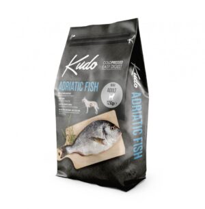 Kudo Adult Mini – Hrana uscata, presata la rece – Peste – 12kg