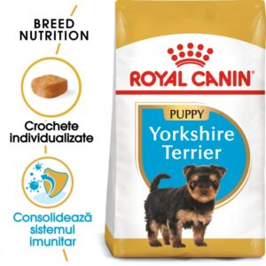 Royal Canin Yorkshire Puppy, hrana uscata caine junior, 0,5 Kg