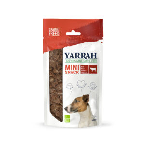 100g Mini Yarrah Bio Snackuri câini